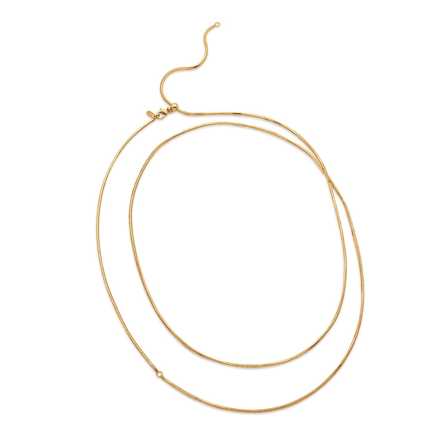 Whispers Chain Golden Necklace